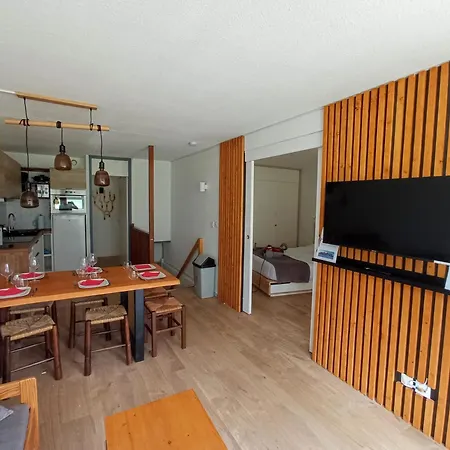 Superbe 3 Pieces Vue Panoramique Pied Des Pistes Apartment La Mongie Exterior photo
